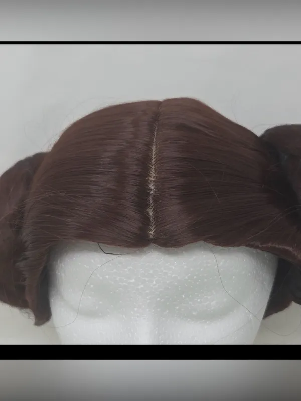 Brown Princess Leia Wig - Image 3
