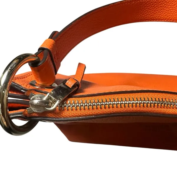 Kate Spade Pebbled Leather Shoulder Bag in the color Coral Buds Orange - Image 5
