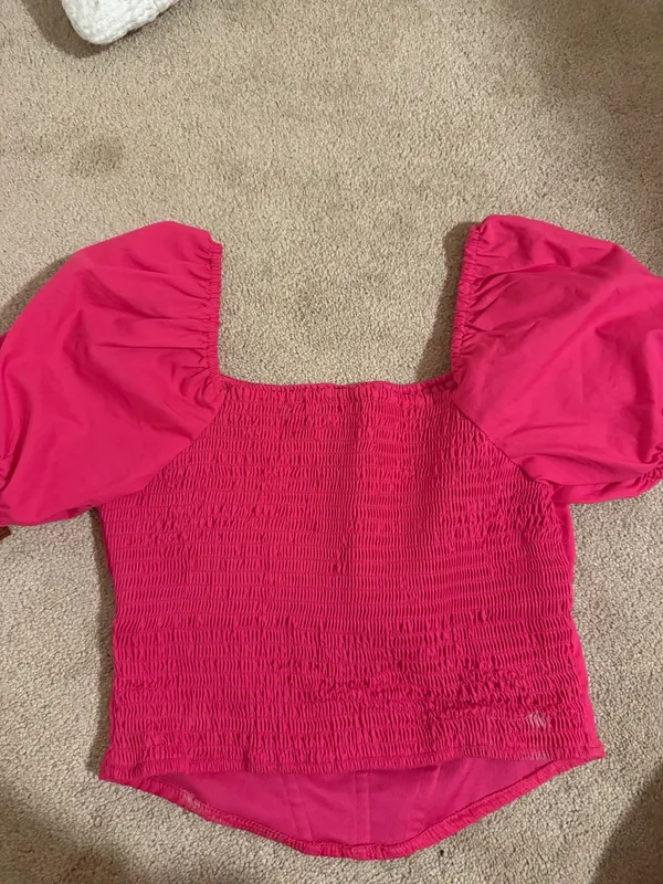 Cropped shirt Pink - Image 3