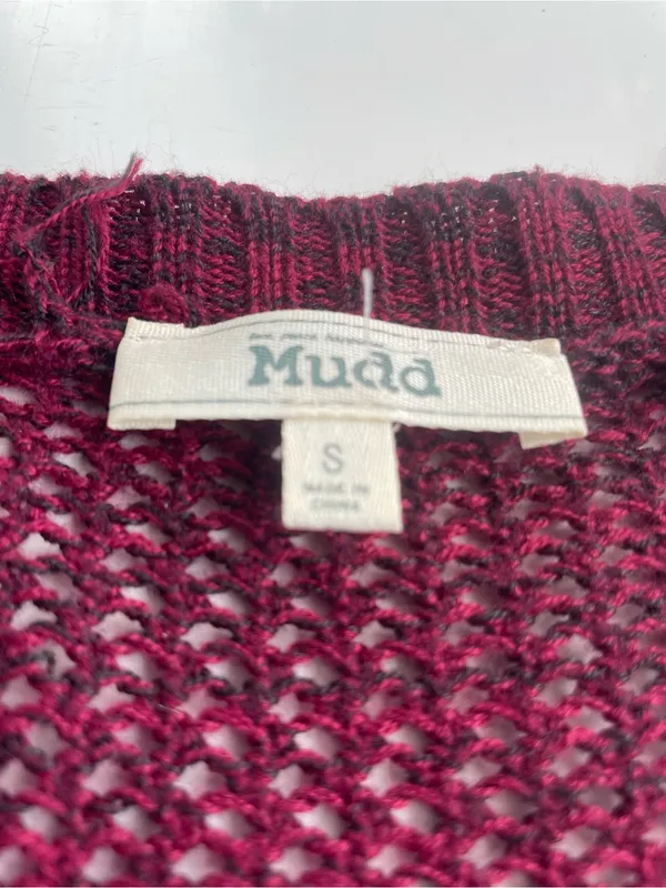 90’s Style Mudd Open Face Knit Long Cardigan, Size S - Image 2