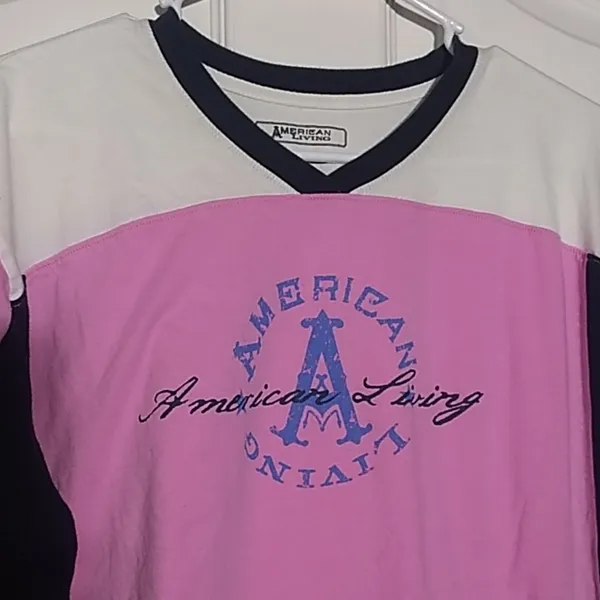 FINAL MARKDOWN Ladies' American Living Oversized LS T-Shirt small - Image 2