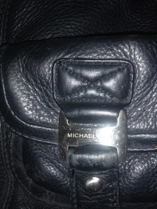 Michael Kors Black Pebble Pocket Bag - Image 2