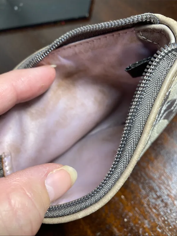 Coach grey Signature Wristlet - Image 5