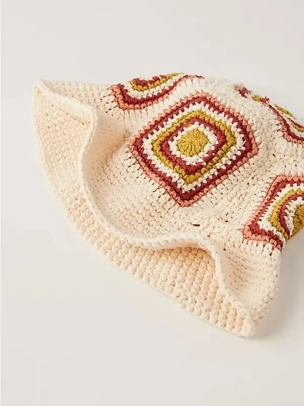 Free People Sofie Crochet Bucket Hat - Image 5