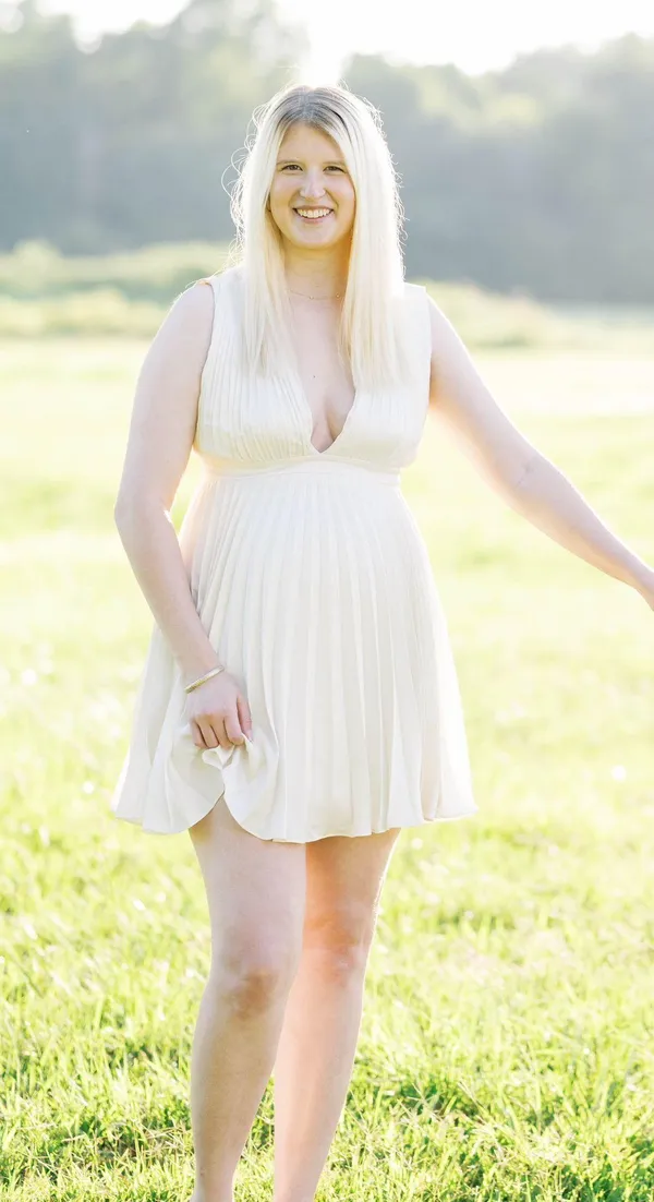 Abercrombie Plunge Pleated Mini Dress - Image 4