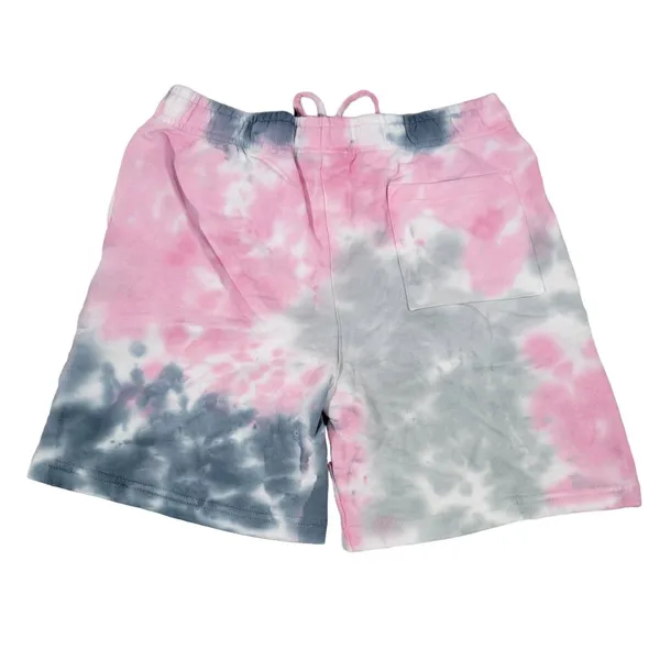 Cross‎ Colours Pink Grey Tie Dye Sweat Shorts Leont Bell Missing Size M - Image 2