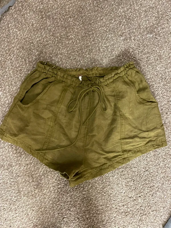 Linen Blend Shorts - Image 2