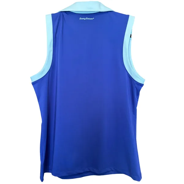 NWT Tommy Bahama Golf Polo Women XL Sleeveless UPF‎ 50 Activewear Summer Travel - Image 7