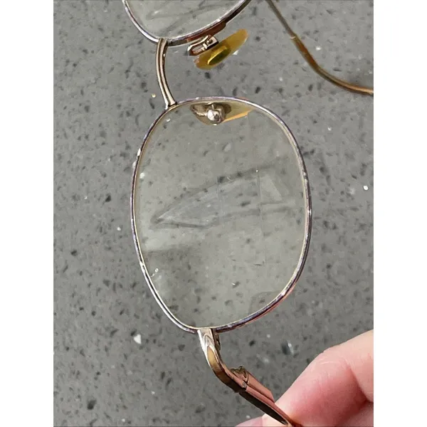 Savvy 51-16-130 Eyeglasses Frames ONLY Glasses Full Rim gold Vtg - Image 13