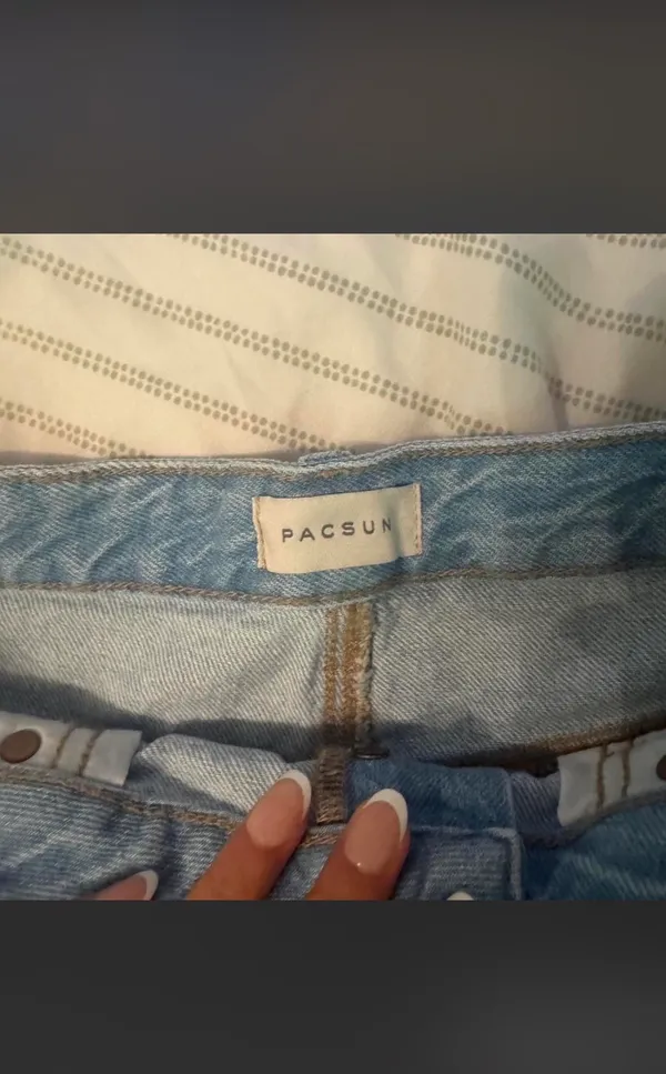 PacSun Blue Jean Shorts Denim - Image 4