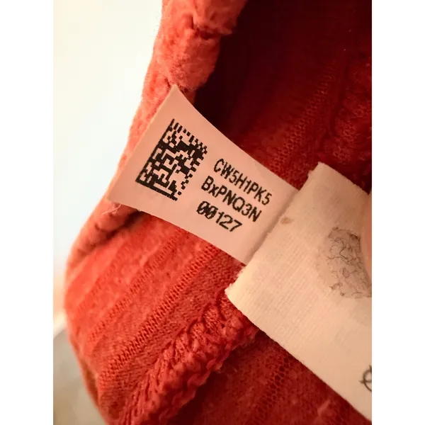 Aerie Flare Pants‎ Size S Regular Rust Orange Corduroy Ribbed Bell Bottom Leg - Image 8