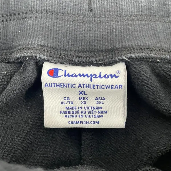 Champion Sweatpants Women XL Black Sportswear Lounge Athletic Gym Jogger - Image 3