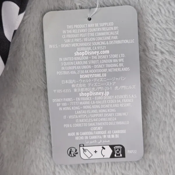 Disney Mickey Mouse‎ Sleep Shirt For Adults Size Small Black White Polyester - Image 10