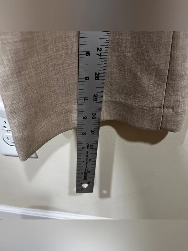 Aritzia Babaton Program Pant Heathered High Rise Flare size 2 NWT full length - Image 4
