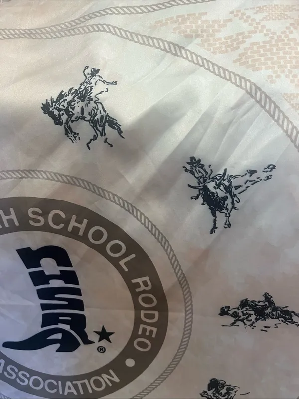 NHSRA National High School Rodeo Association Scarf Barrel Racing Roping Broncs - Image 9