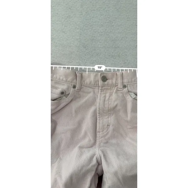 Polo Jeans Co Ralph Lauren Pink Corduroy Flare Pants Womens 12 Pastel Utility - Image 5