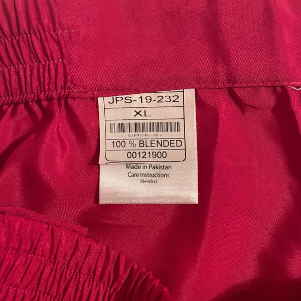 Red Raspberry Embroidered Wide - Image 6