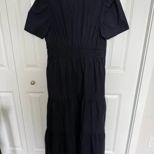 Quince 100% Organic Cotton Tiered Maxi Dress Size L - Image 6