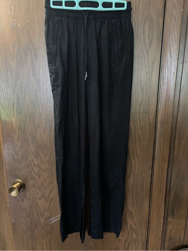 Athleta Retreat Linen High Rise Wide Leg Pant - Image 2
