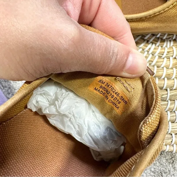 Frye Women’s Ludlow Low Top Yellow Canvas Lace Up Sneaker Shoes Size 8 - Image 10