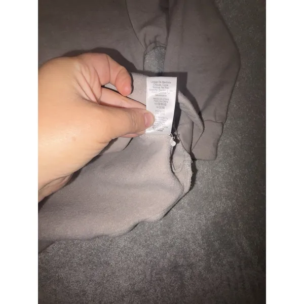 Free People Movement Work It‎ Out Oversized Hoodie Small Gray - Image 7
