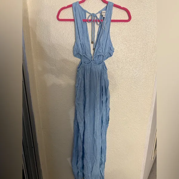L*Space Light sky Blue Rafael Cover-Up size SM - Image 5