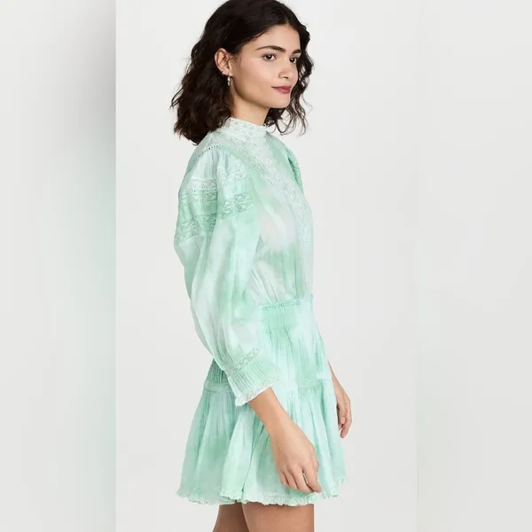 NEW LoveShackFancy Viola Victorian Mini Dress - Image 7