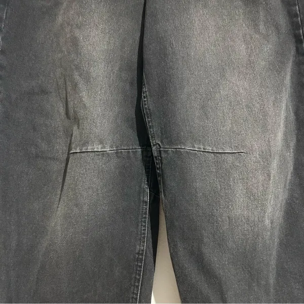 BDG Urban Outfitters Logan Barrel High Waist Baggy Wide Leg Jeans Black Sze 31W - Image 2