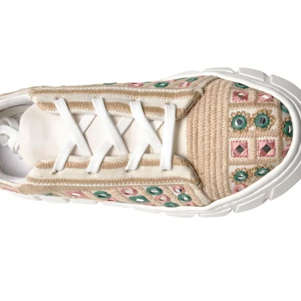 FREE PEOPLE Catch Me If You Can Crochet Sneaker, Size 39 Right Shoe ONLY No Mate - Image 7