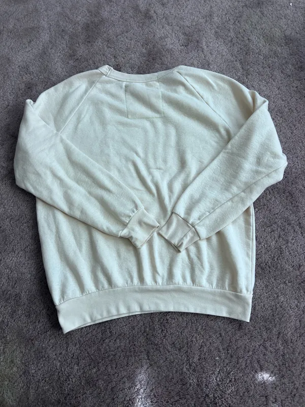 Aviator Nation 5 stripe Vintage White and blue Crewneck Sweatshirt - Image 7