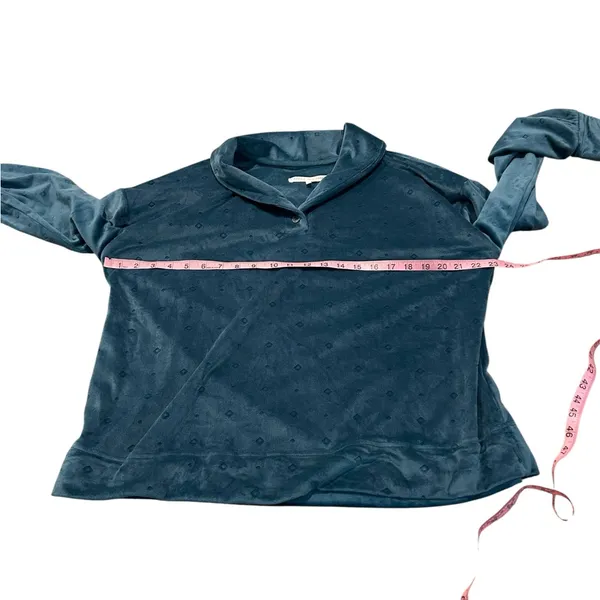 CAROLE HOCHMAN velour pajama top - Image 3