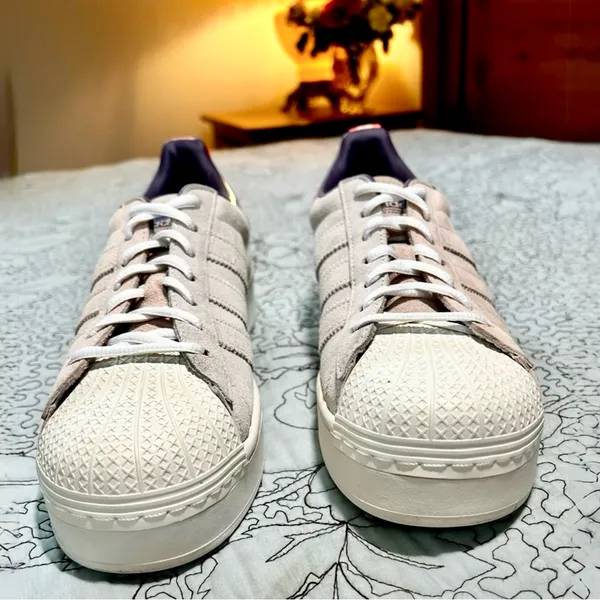 Adidas x Girls Are Awesome Superstar Plateau Women's size 8.5 FW8084 2020💛 - Image 13