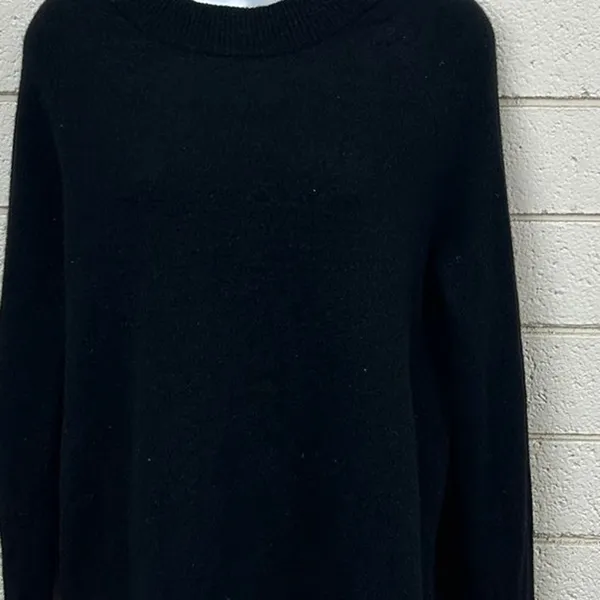 Athleta Black Wool Blend Sweater size M - Image 5