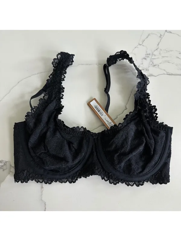 Skims Stretch Lace  Unlined Full Coverage Bra Size 34B NEW - Image 9