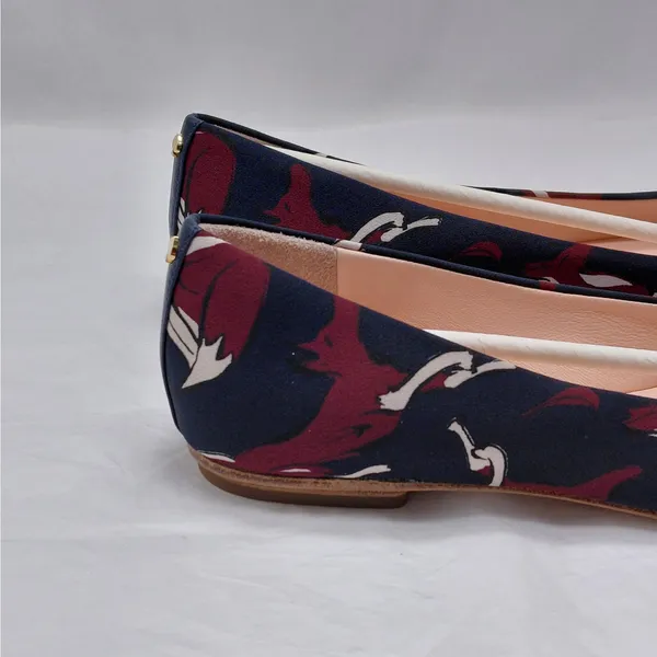 Kate Spade Womens Flats Size 8.5 Navy Quiet Luxury Whimsigoth Dark Romantic - Image 11