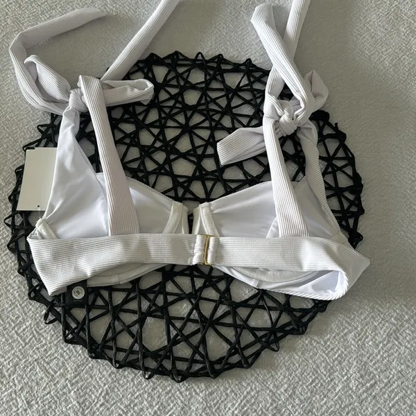 Beach Riot Blair Underwire Bikini Top, White, Small, $118 - Image 6