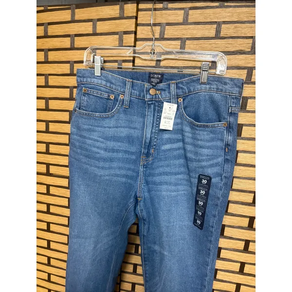 J. Crew Essential‎ Straight Jeans Size 30 Blue - Image 3