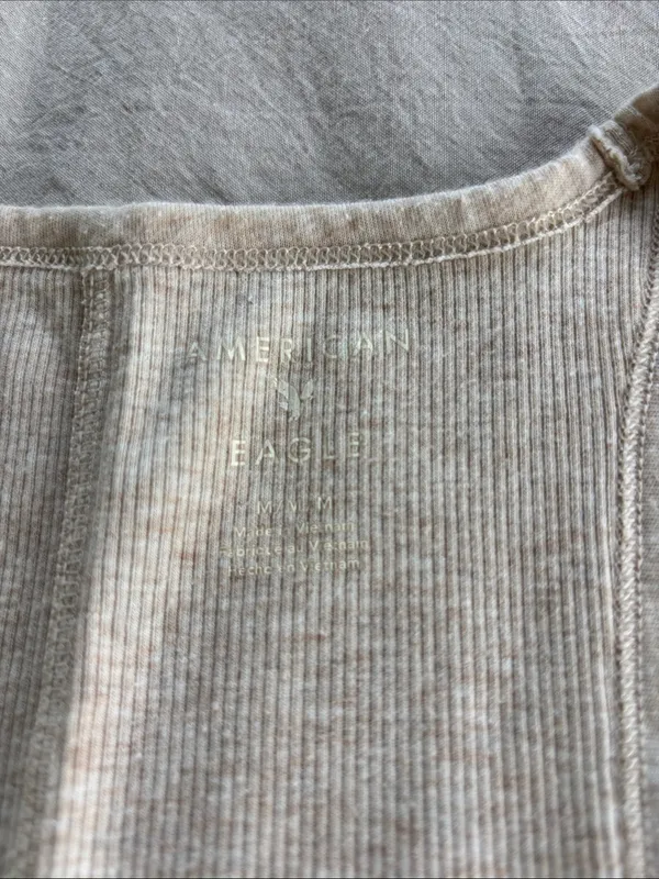 American Eagle Ribbed Tank Top - M - Image 3