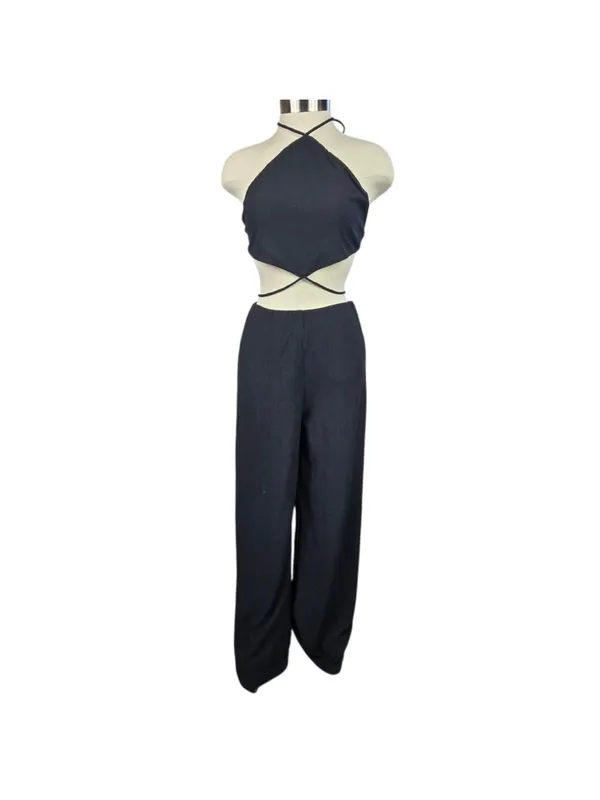 White‎ Fox figure you out jumpsuit set size M - Image 5