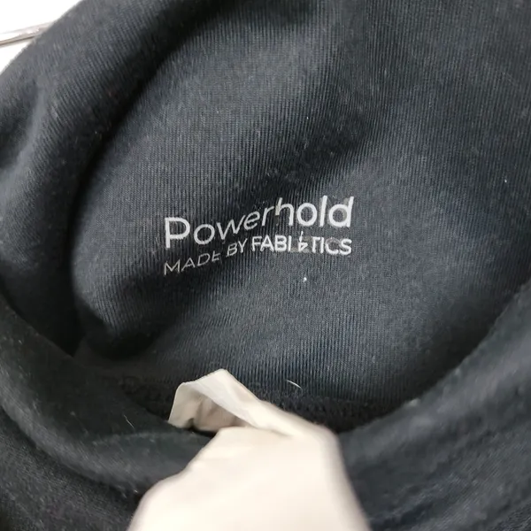 Powerhold by Fabletics Womens Leggings Size XXS Black See Through Mesh‎ Trim - Image 12