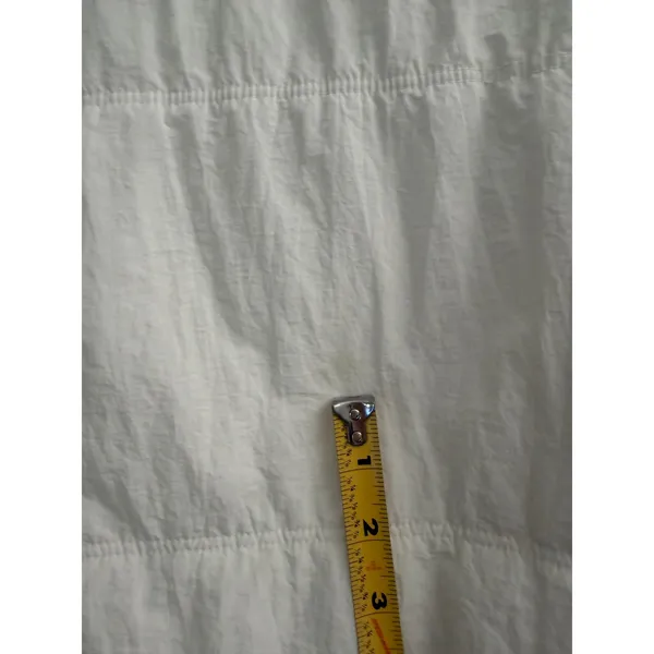 Thread & Supply Ivory Puffer‎ Vest Zip Front Quilted Sleeveless Jacket XS - Image 7