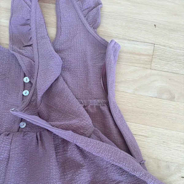 NWOT Pink Lily Mauve Romper - Image 3