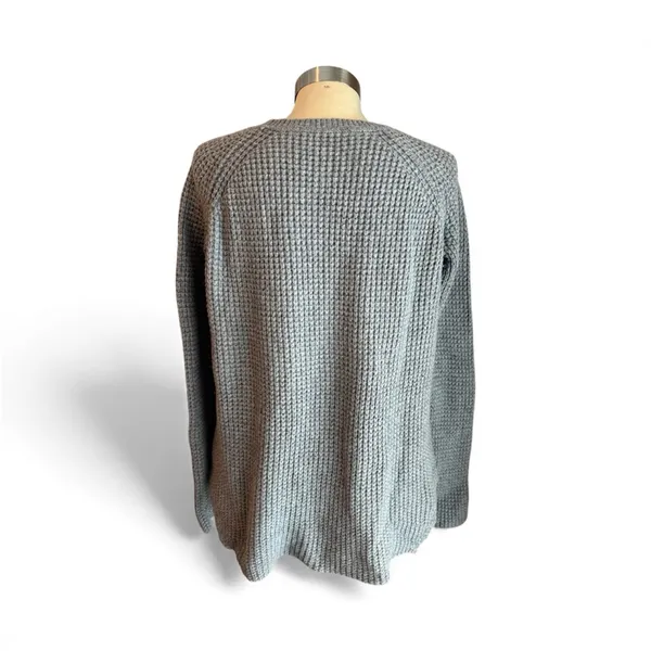 Marine Layer Gray Knit Comfy Casual Women's Cozy Sweater - Image 4