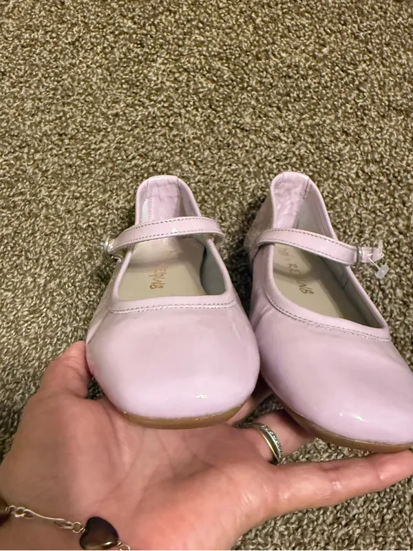 HAI X REQINS HONOREE MARY JANES - LILAC PATENT Womens 36 USA 5.5 - Image 4