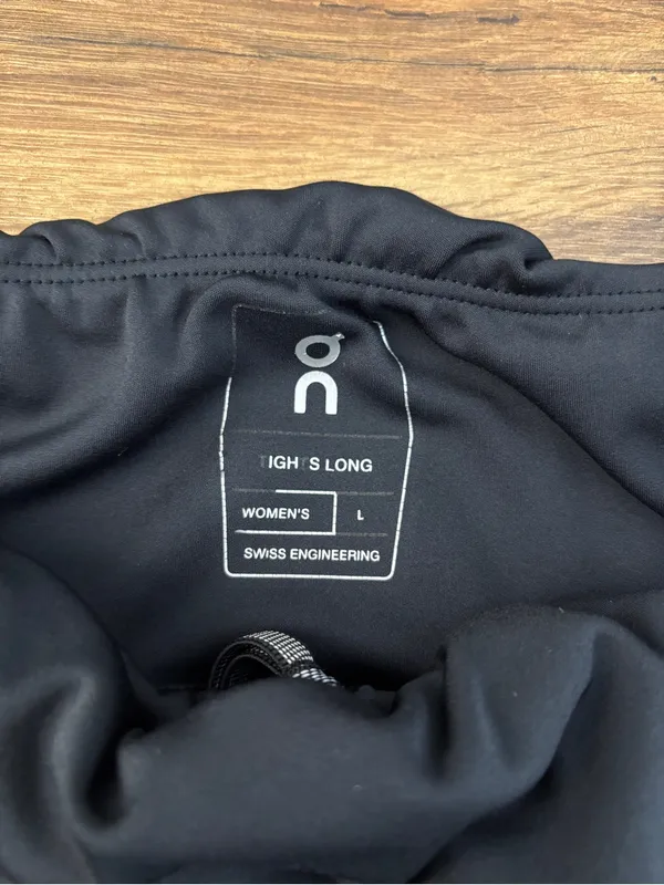 ON Running Moto Athletic Running Tights Legging’s Ankle Zip - Image 3