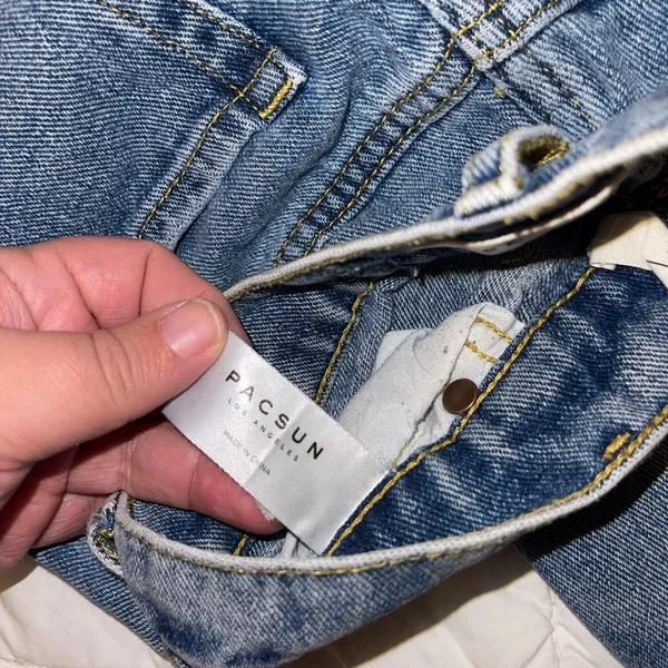 PacSun Blue Women's Jeans Size 28 - Image 6