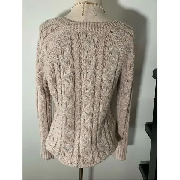 American eagle size small sparkly sweater - Image 2