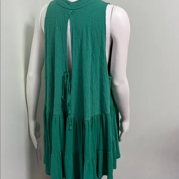 Free People right on time green tunic tank medium - Image 8