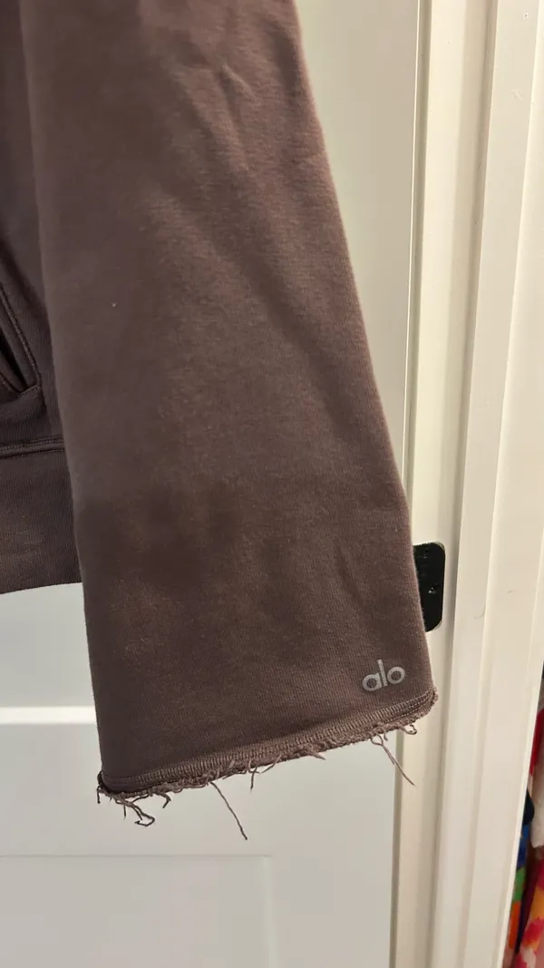Alo Flare Sleeve Hoodie - Image 5