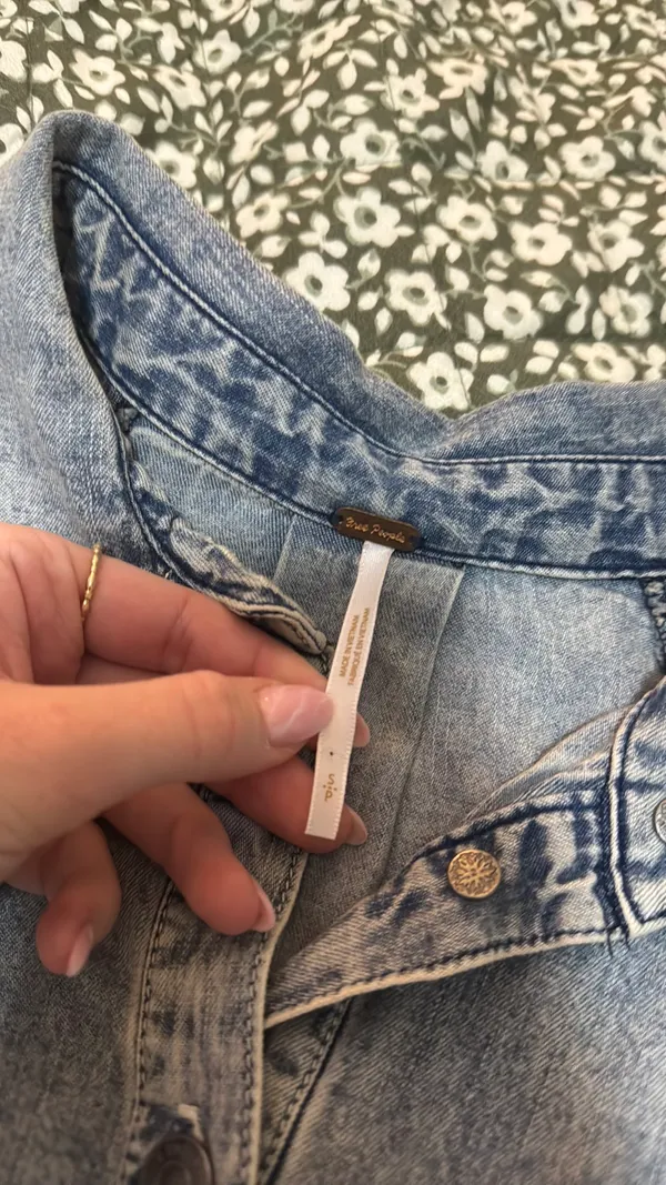 Free people Jean dress - Image 3